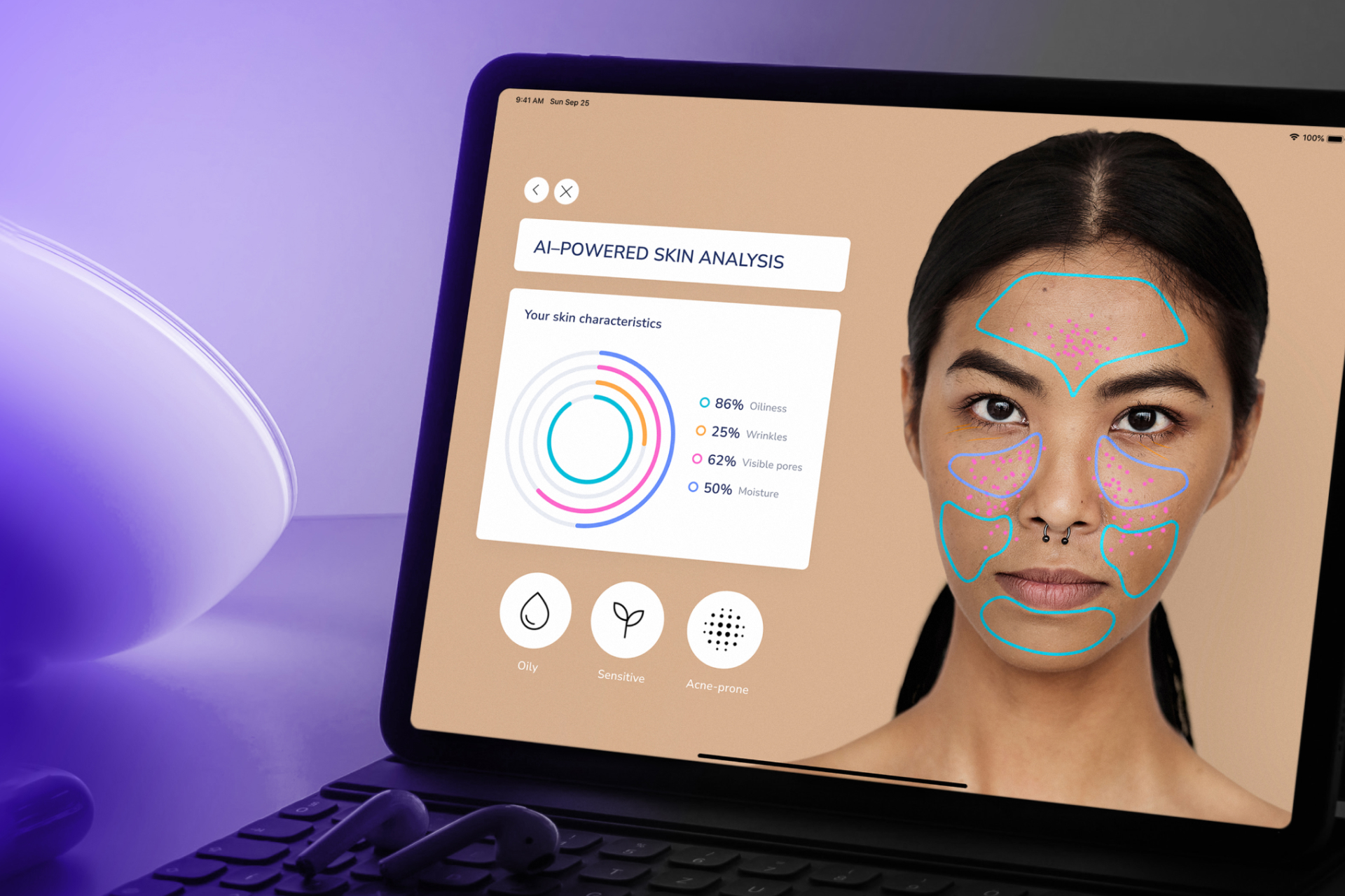 digital fintech and beauty products