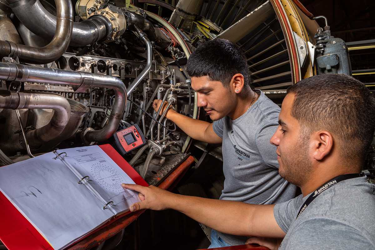 aircraft maintenance workshop