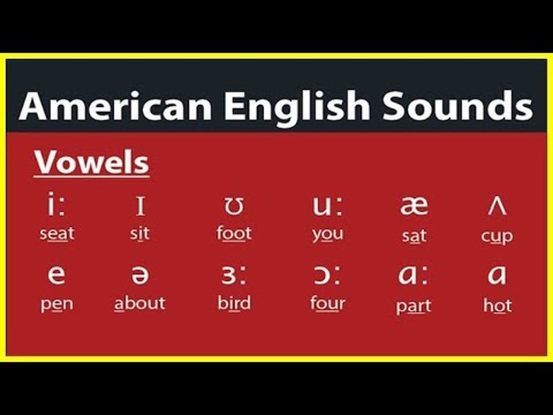 american english pronunciation