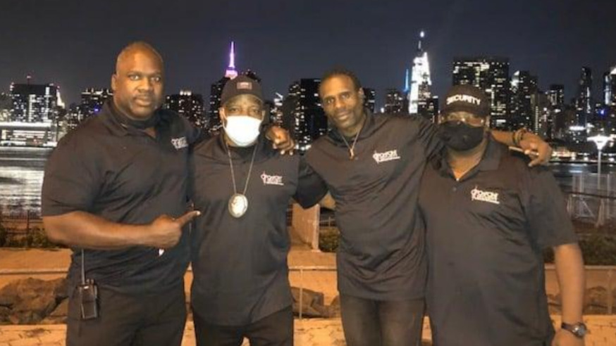 security guard patrol urban environment