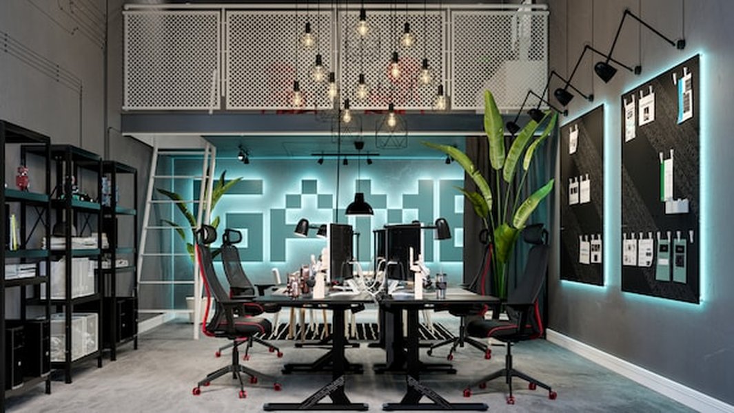 development studio interior