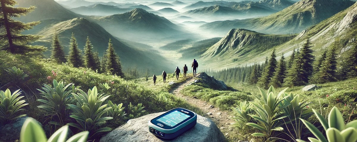 GPS device outdoor landscape
