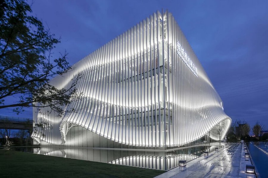 elegant building facade