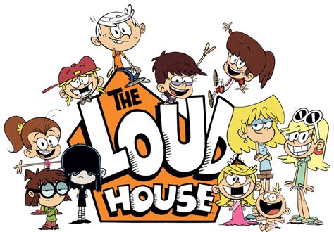 The Loud House cartoon scenes