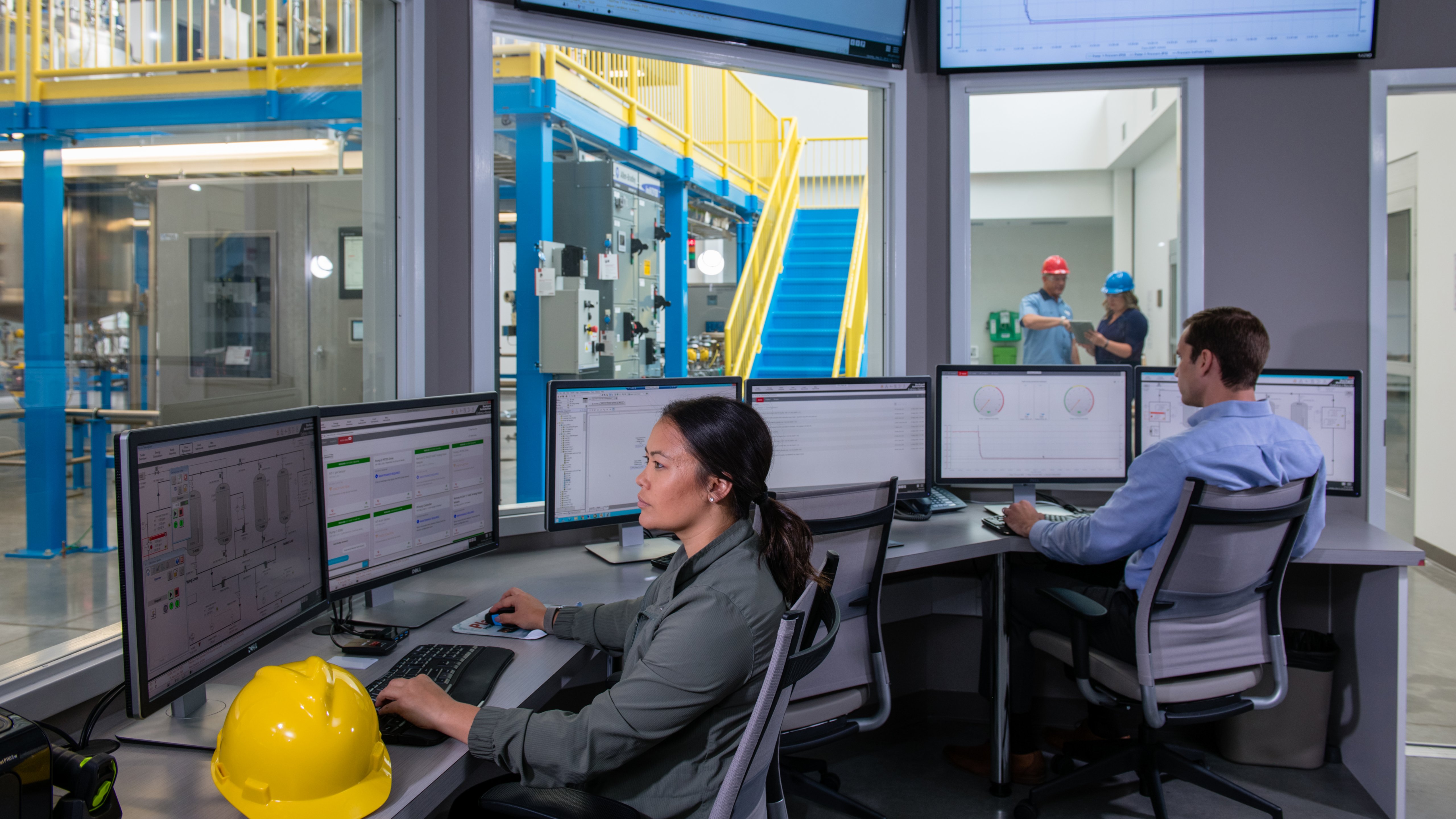 business automation digital control room