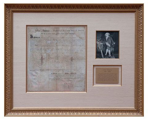 historical documents and old portraits