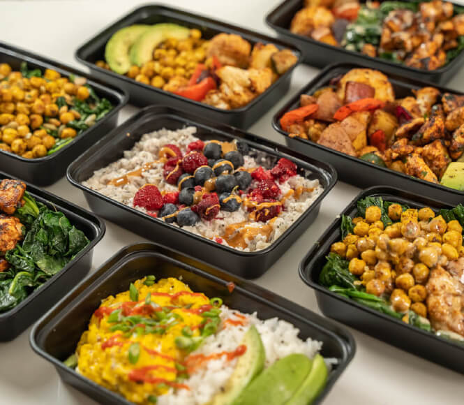 healthy meal preparation