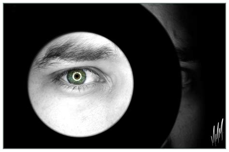 macro eye lighting setup