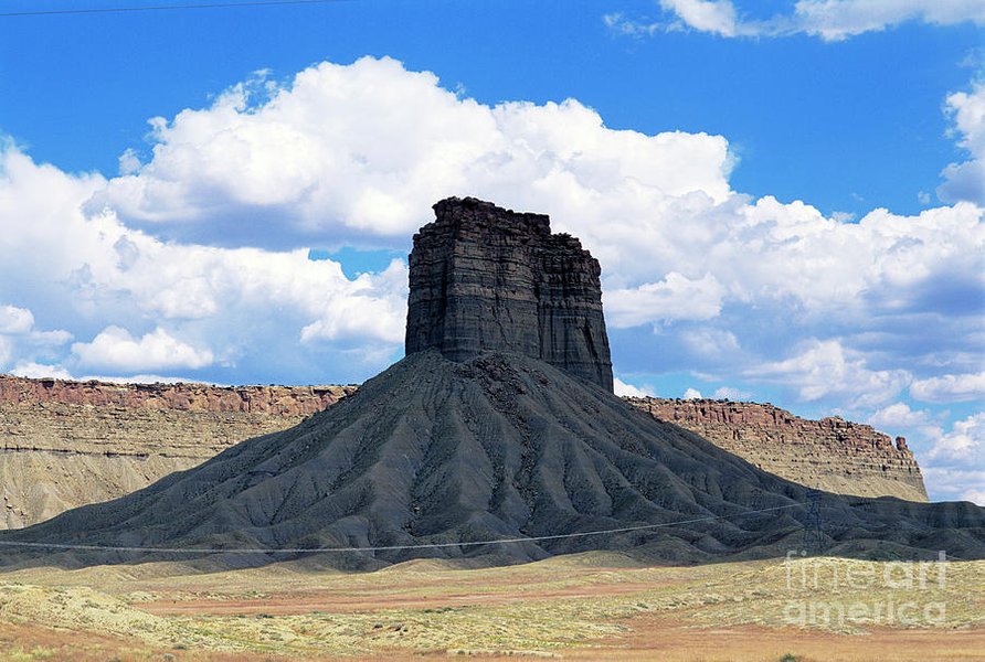 volcanic rocks outcrop