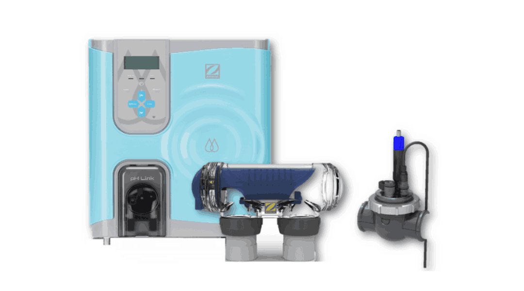 Promotional image for a magnesium mineral pool system