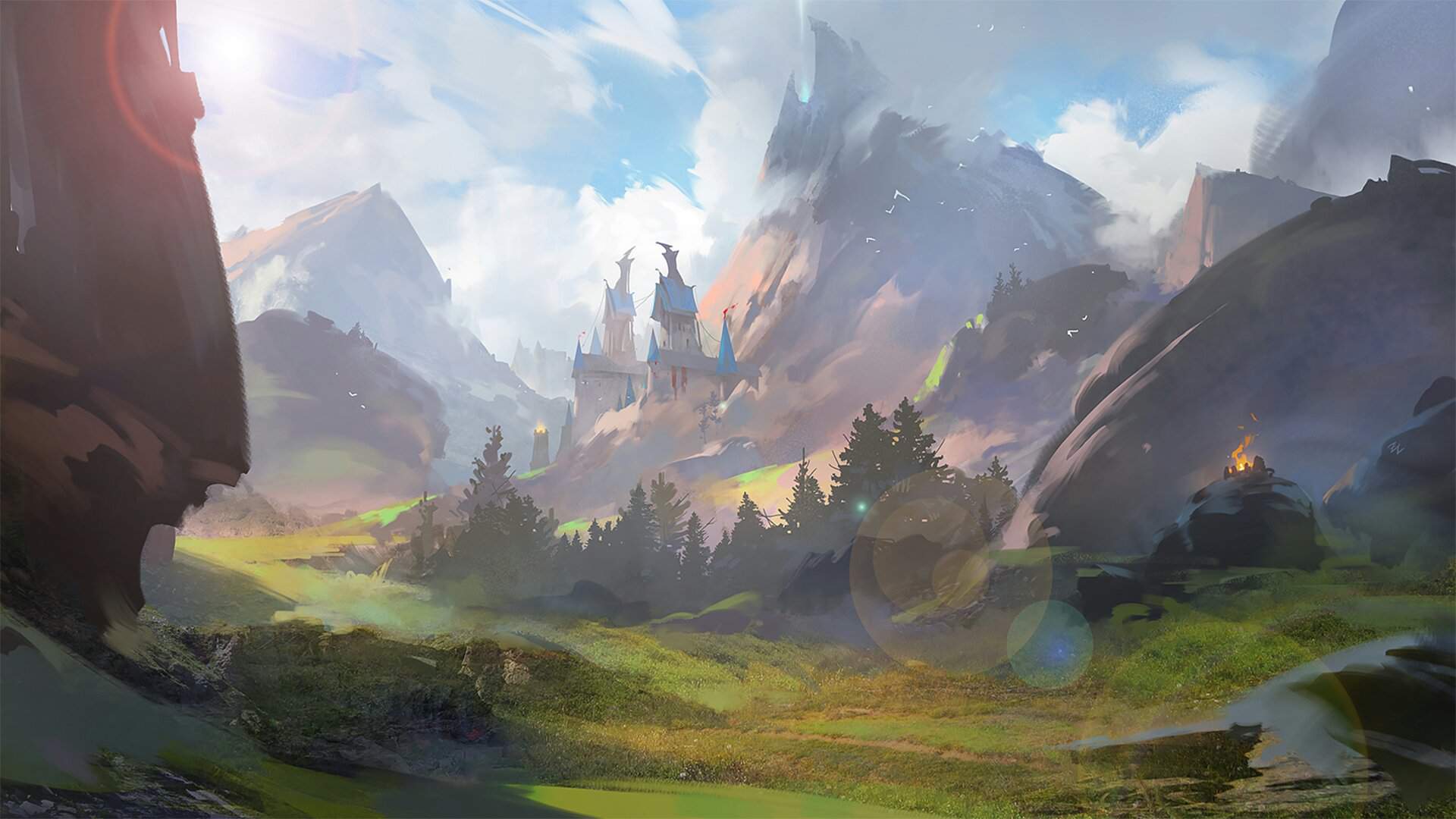 fantasy valley mountains academy