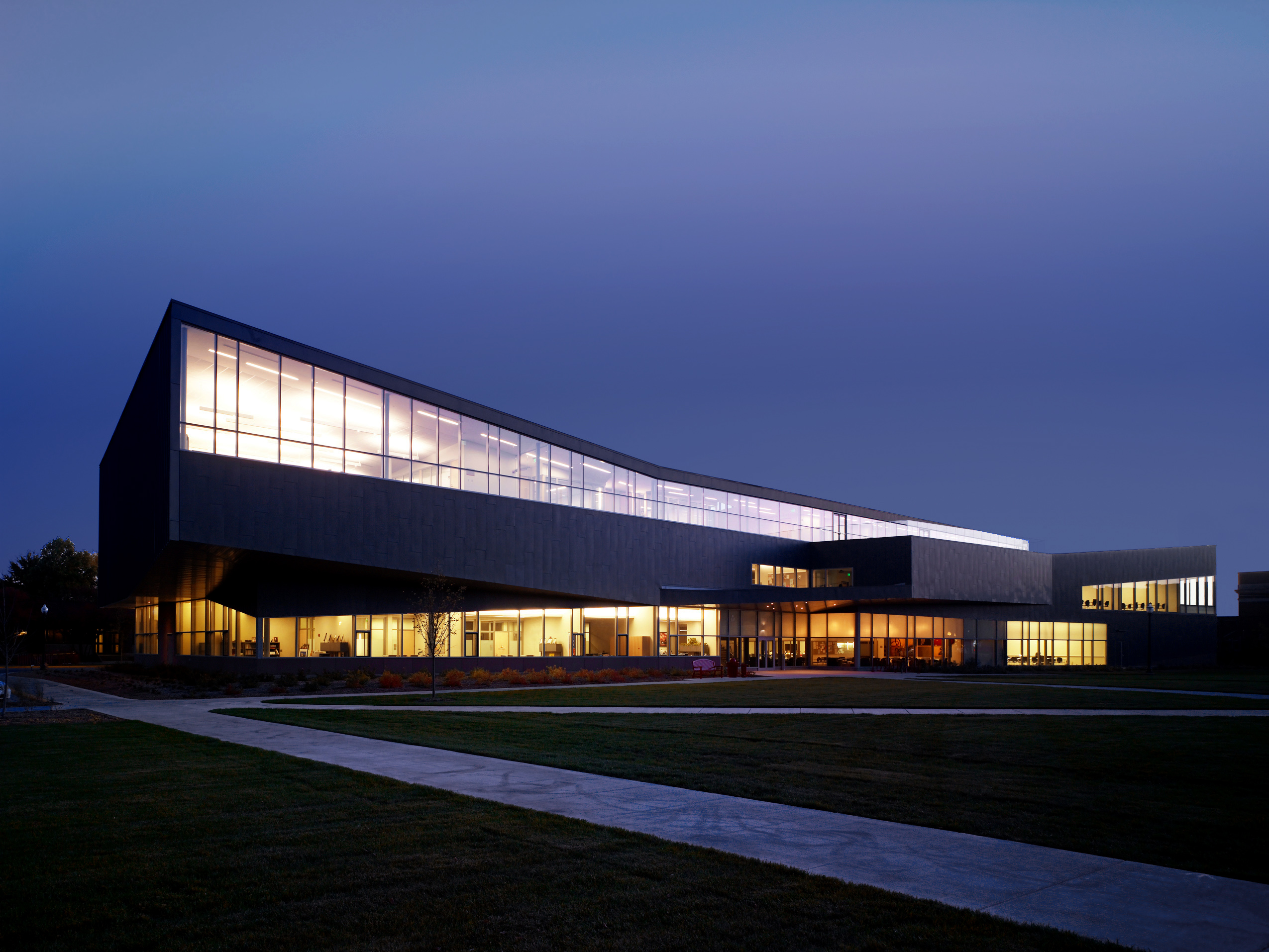 business school campus outdoor building