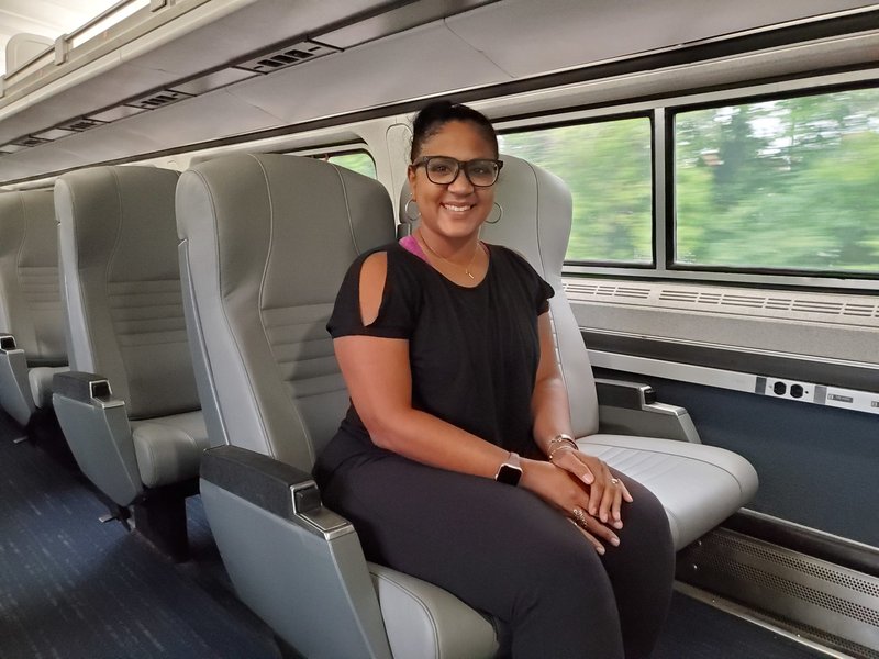 Amtrak Coach Class Seats