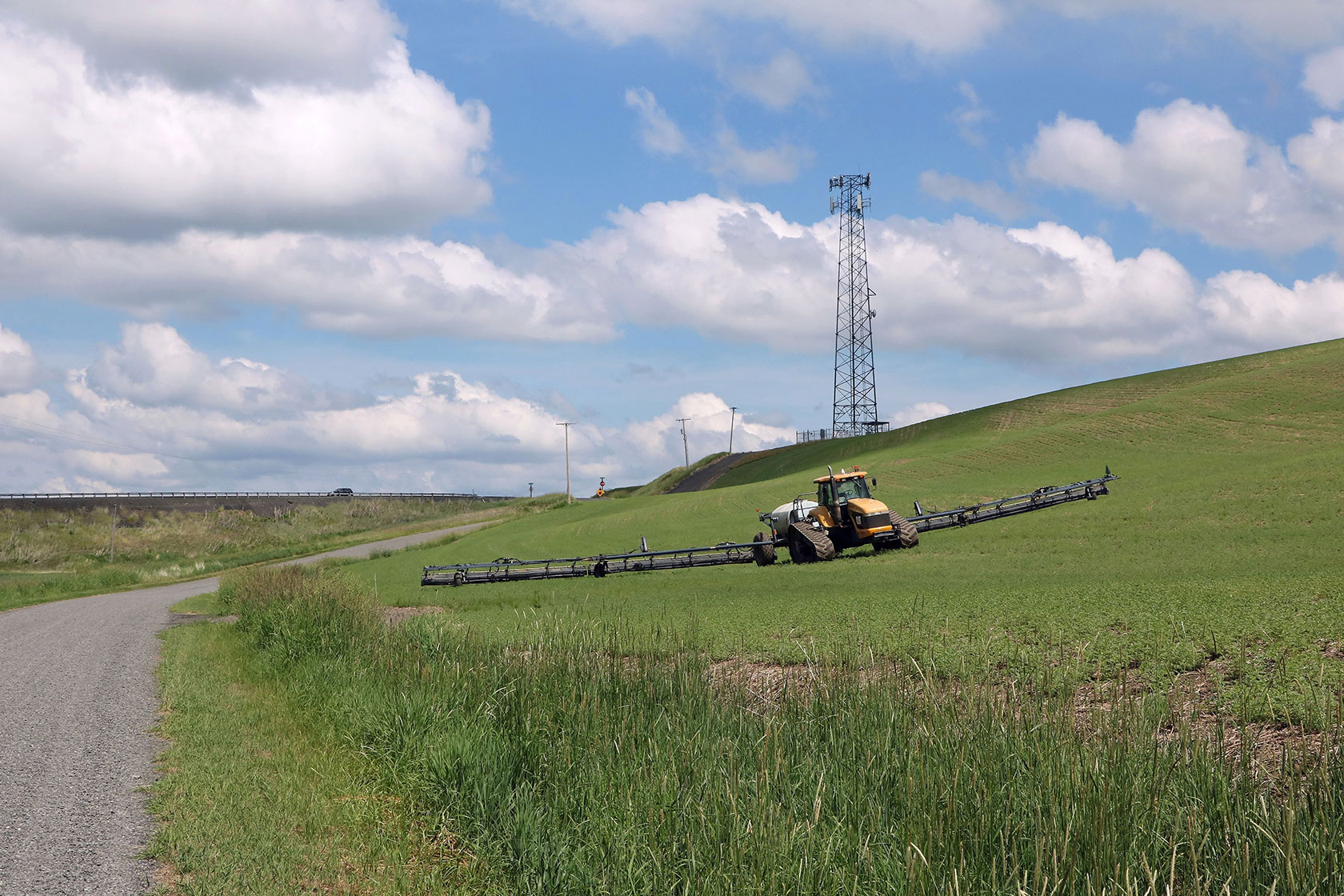 rural farm field infrastructure