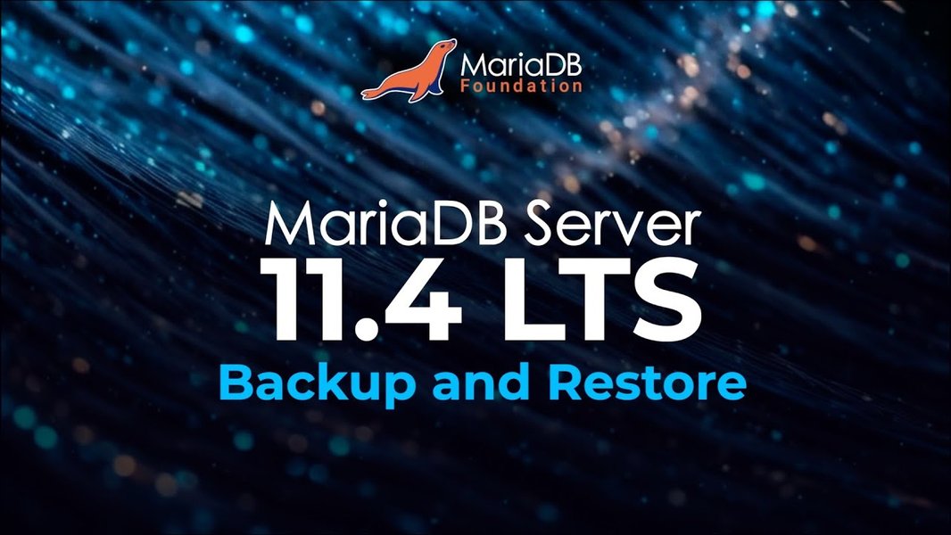 mariadb server backup