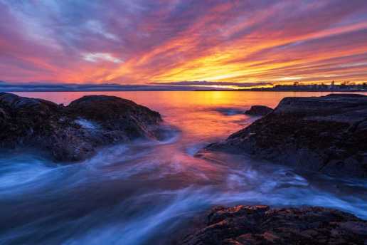 seascape with marketing elements