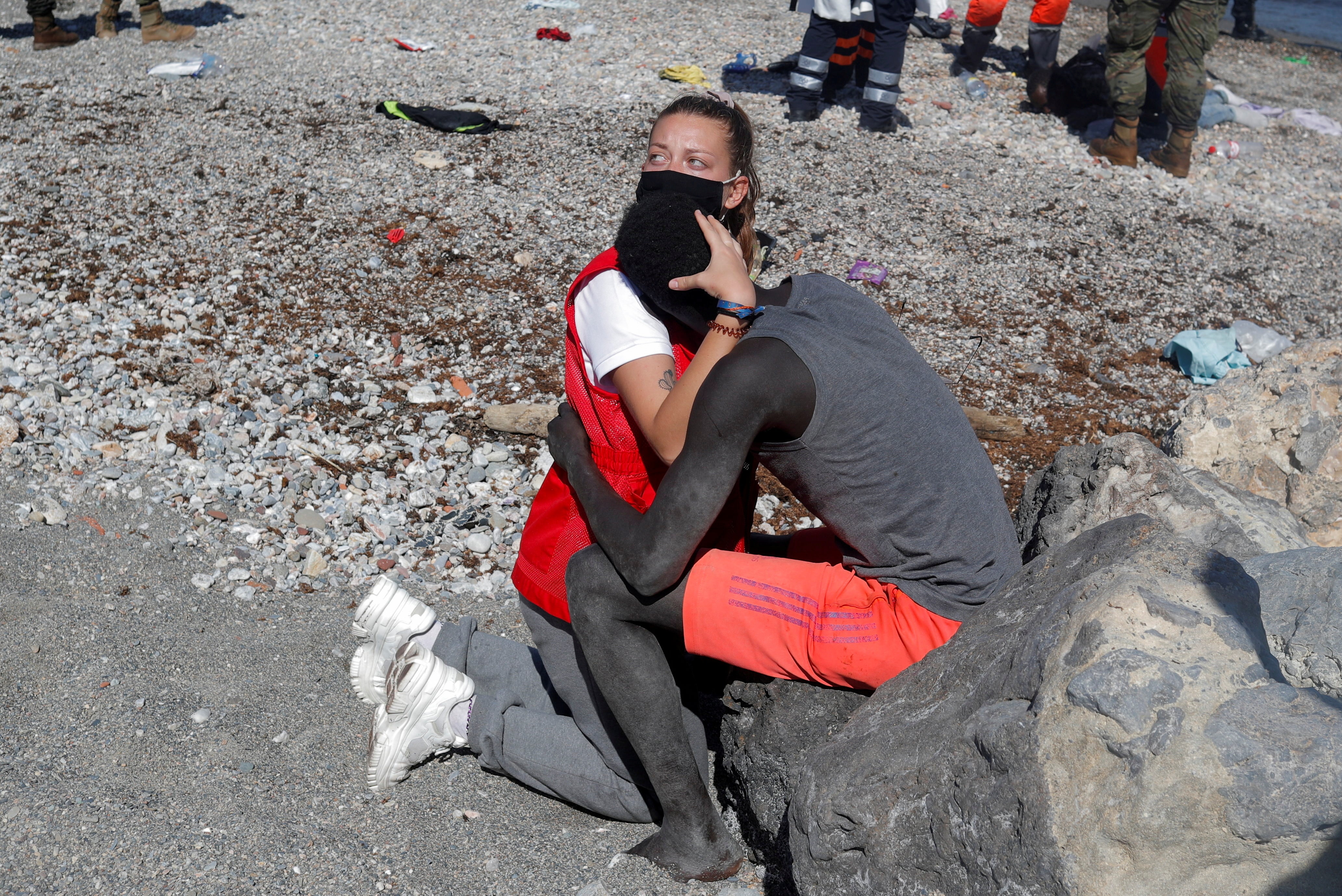 Moroccan border checkpoints, modern health screening stations