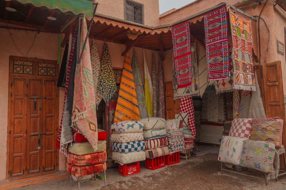 marrakesh market souks traditional riad