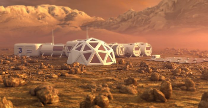 mars colonization landscape
