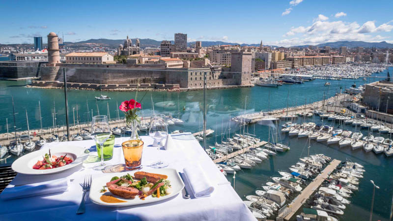 marseille harbor restaurants