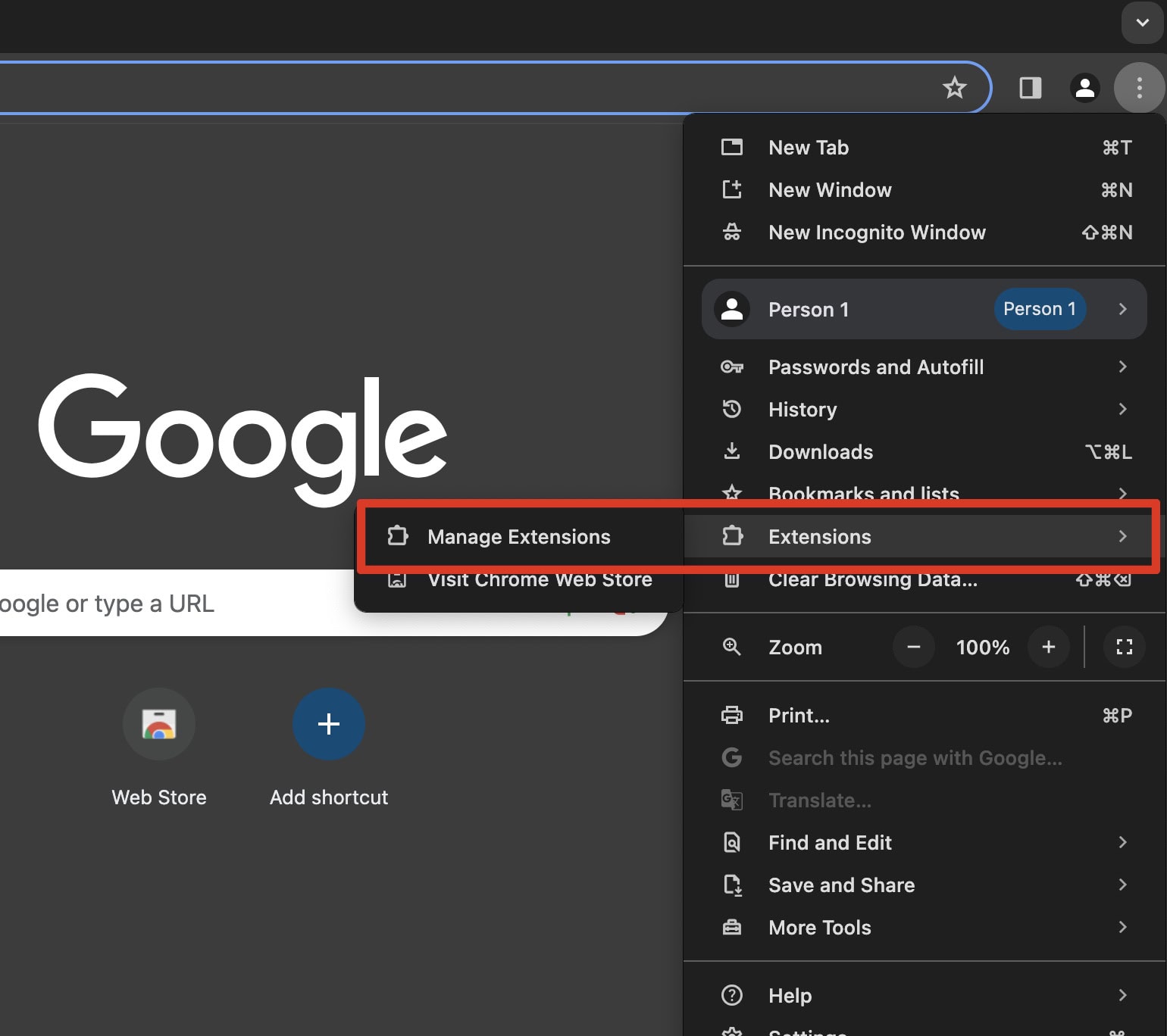 chrome browser speed search setup