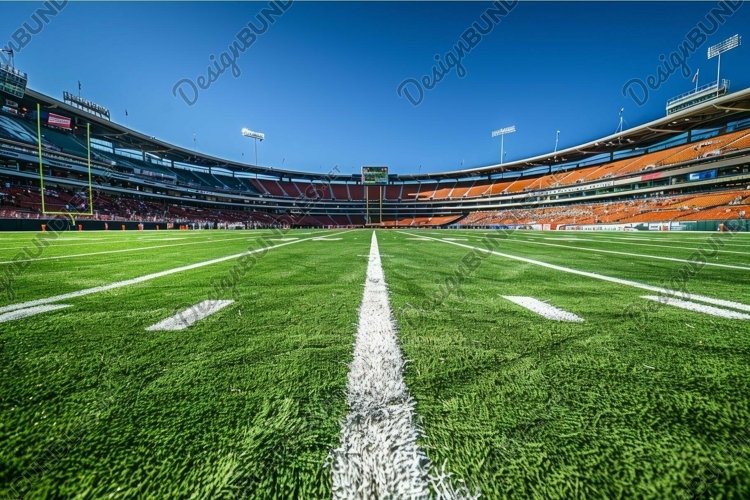 stadium view football field