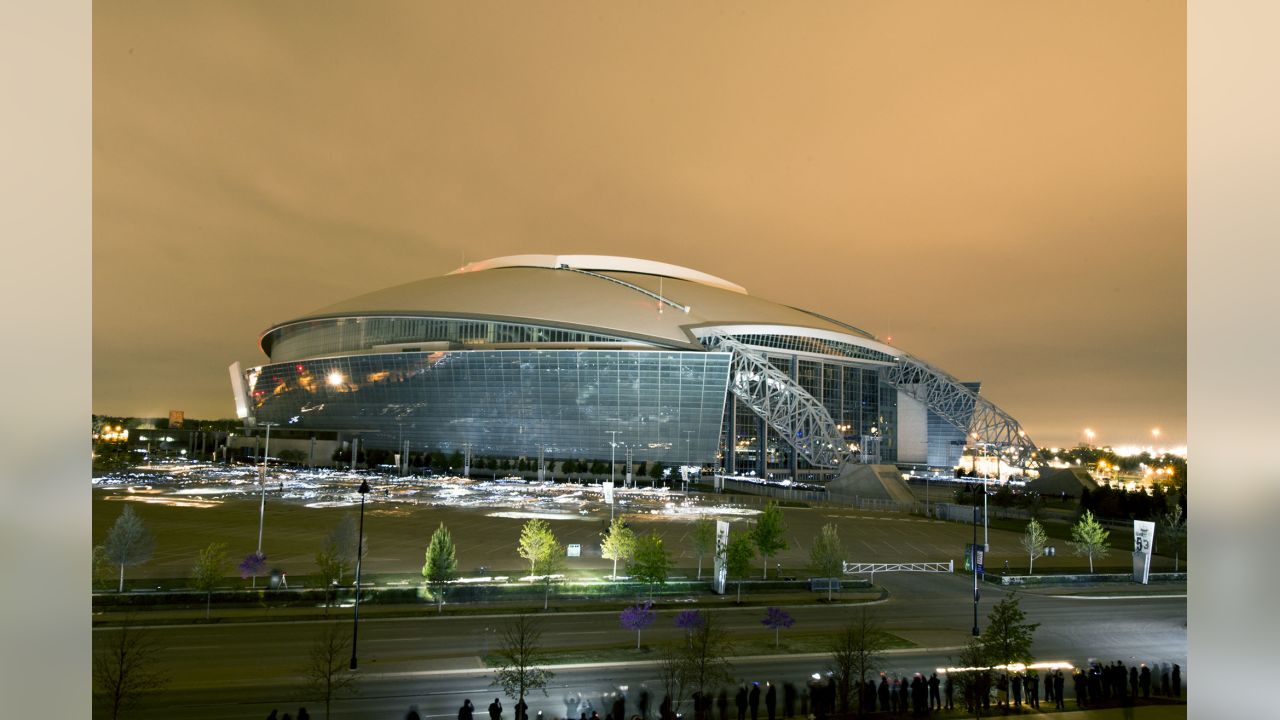 football stadium exterior