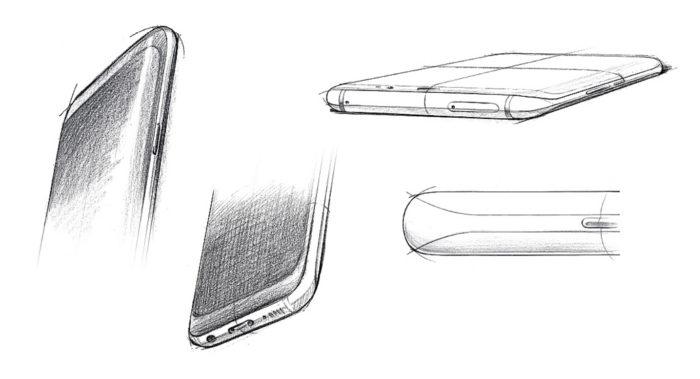 smartphone materials and design concept