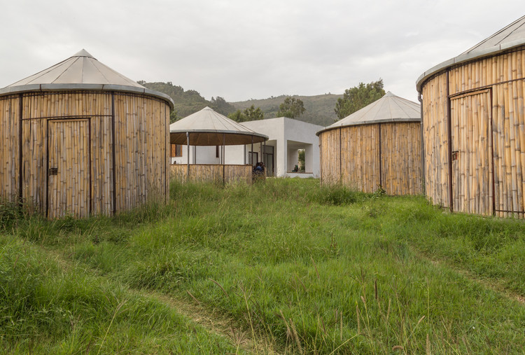 rural Ethiopian maternity facility exterior