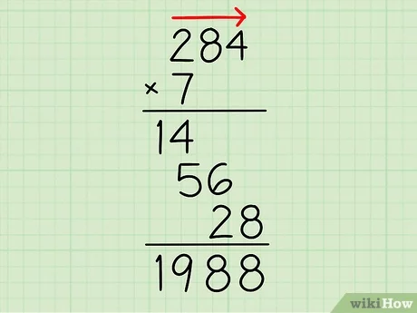 mathematical calculation steps