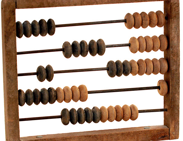 calculator and abacus