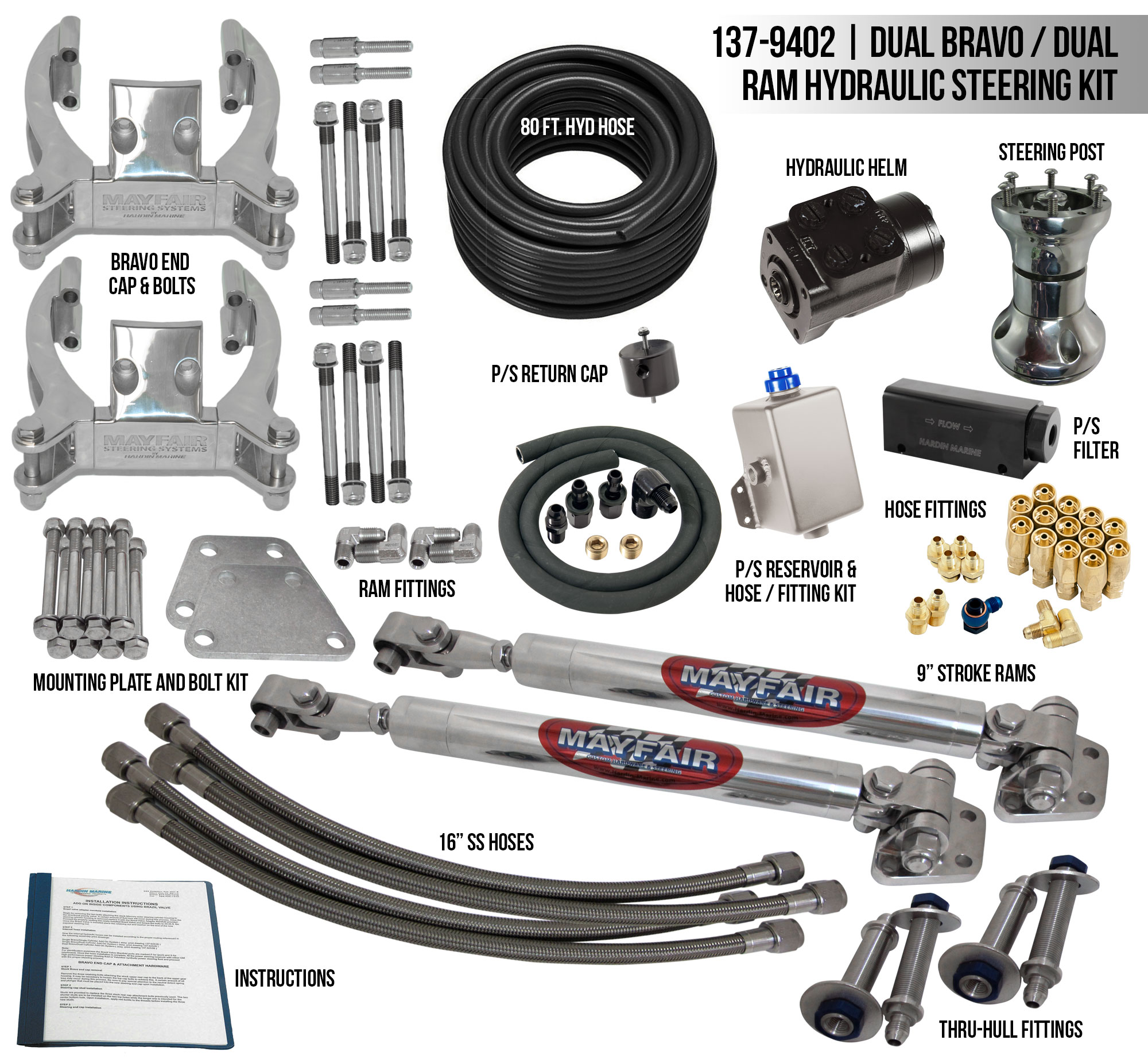 marine hydraulic steering