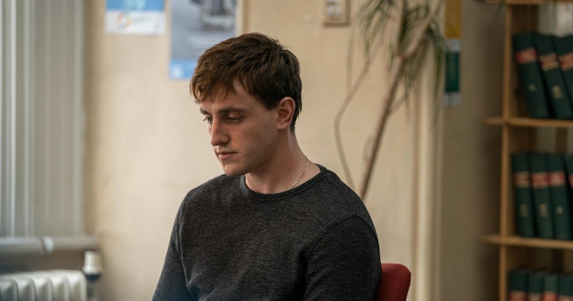 depressed person scene