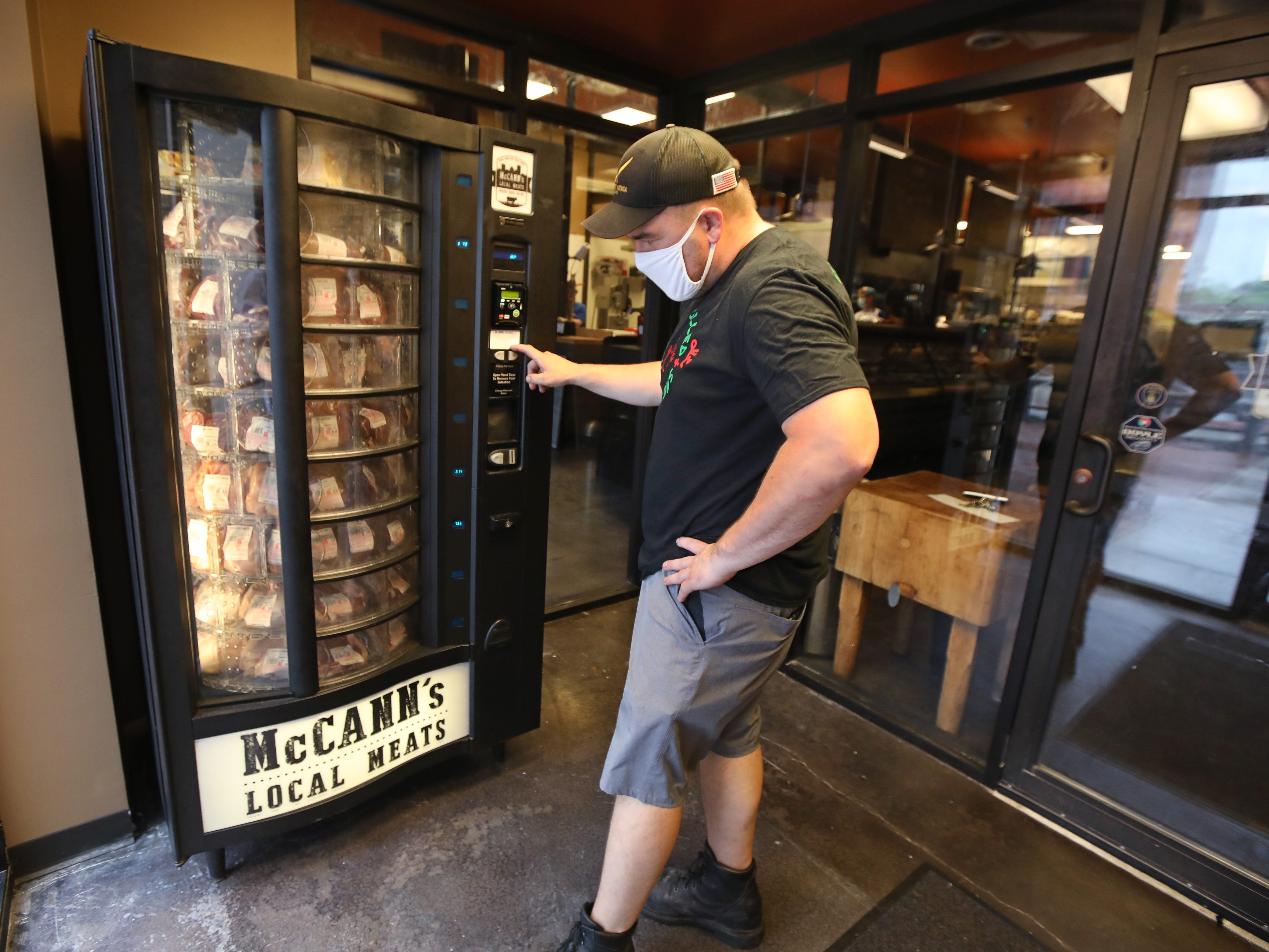 meat vending market, processing facility, and supply chain logistics