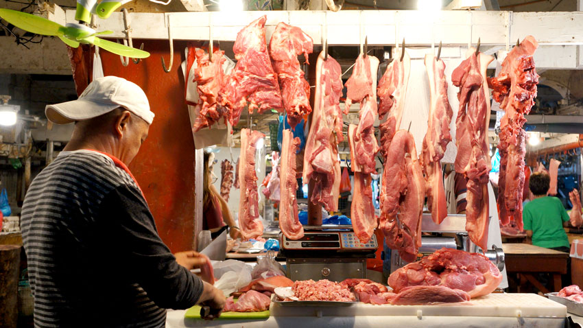 public market vendors meat