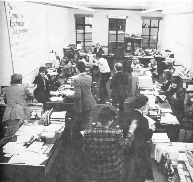 historic trading floor computers