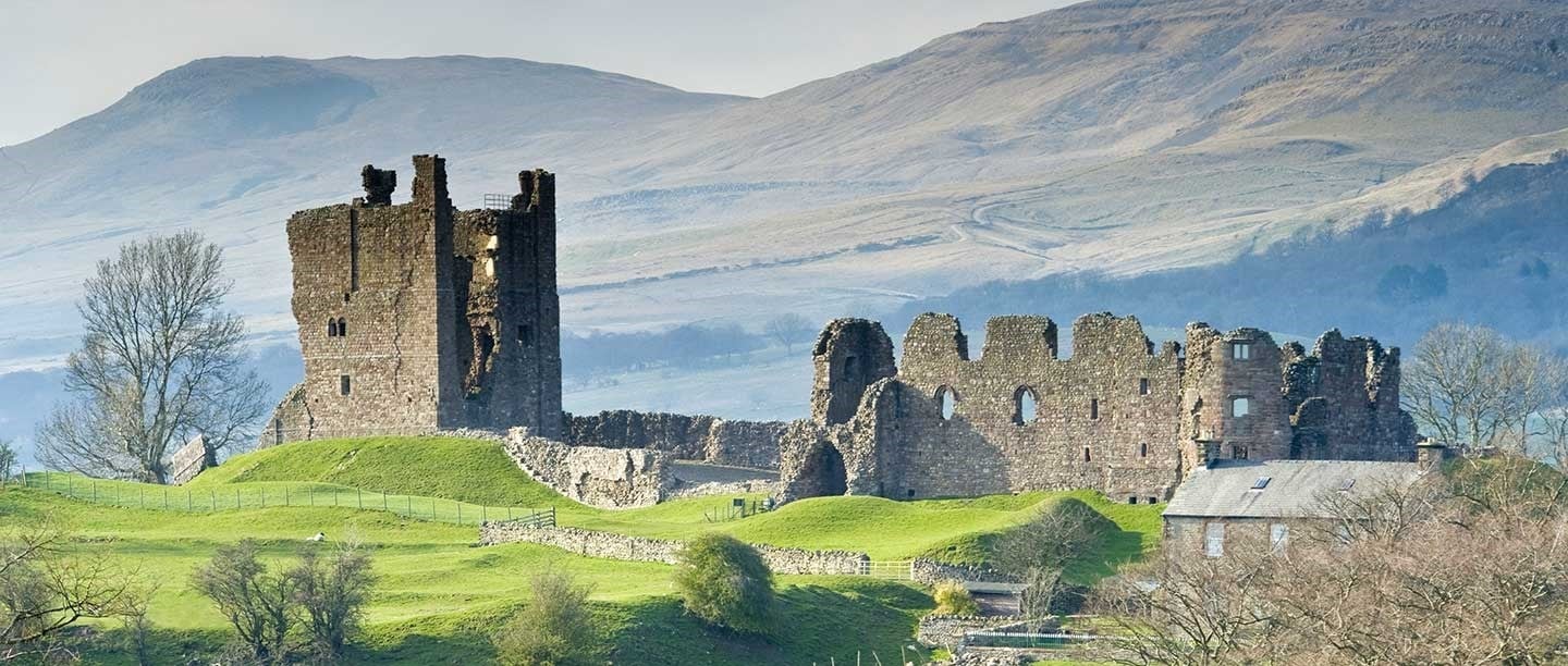 medieval castle landscape