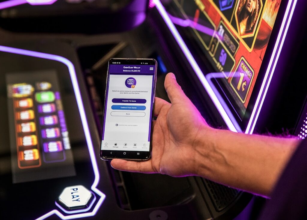 casino slot machines and mobile gaming devices