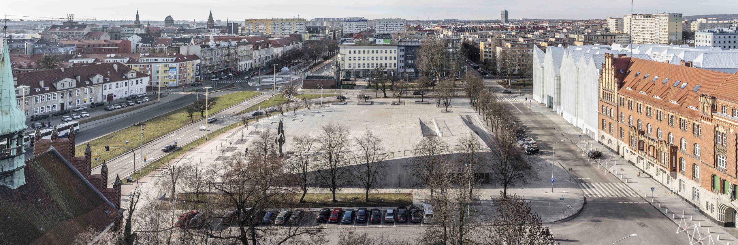 European urban landscapes, diverse public spaces