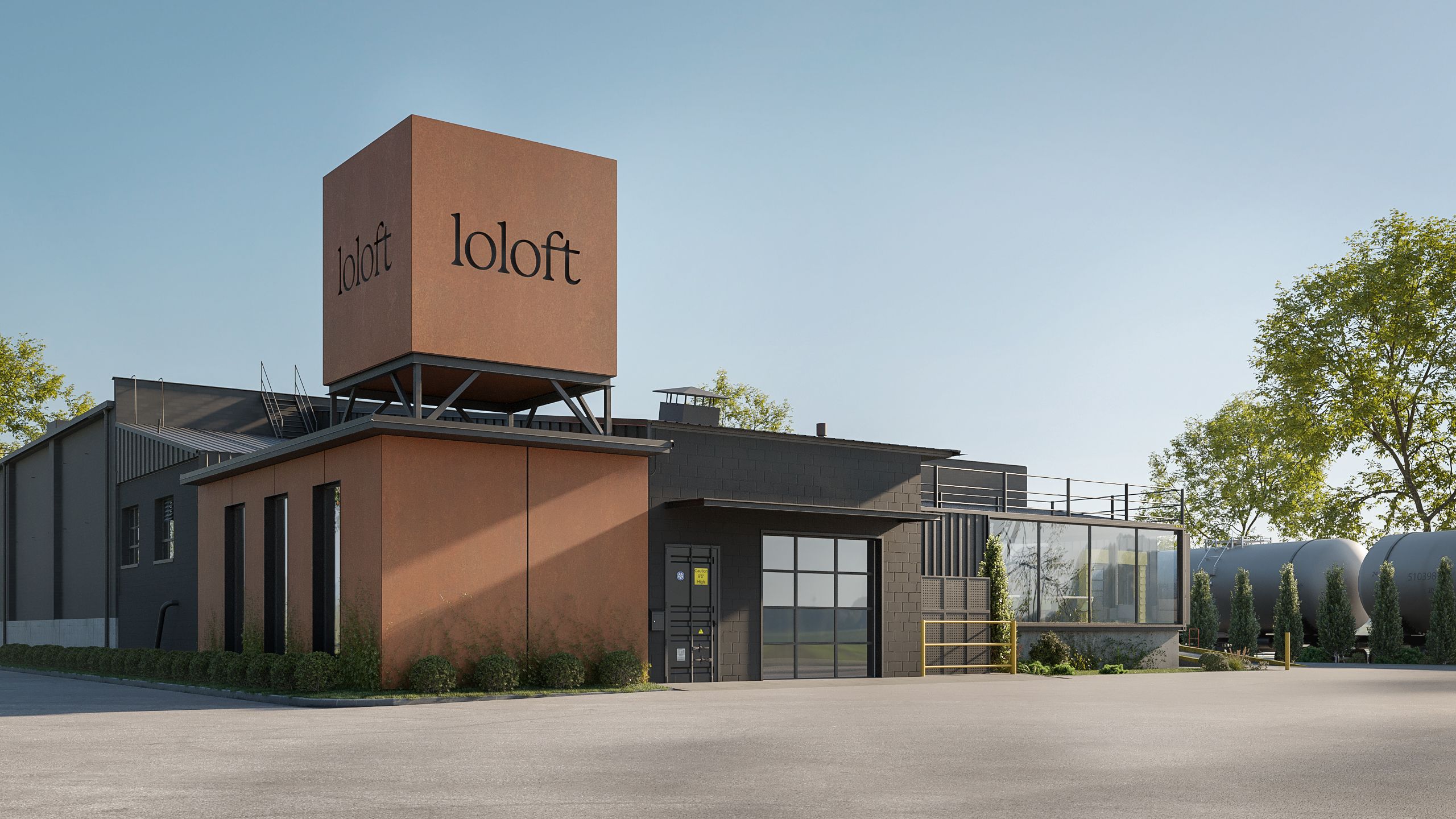 urban micro warehouse building