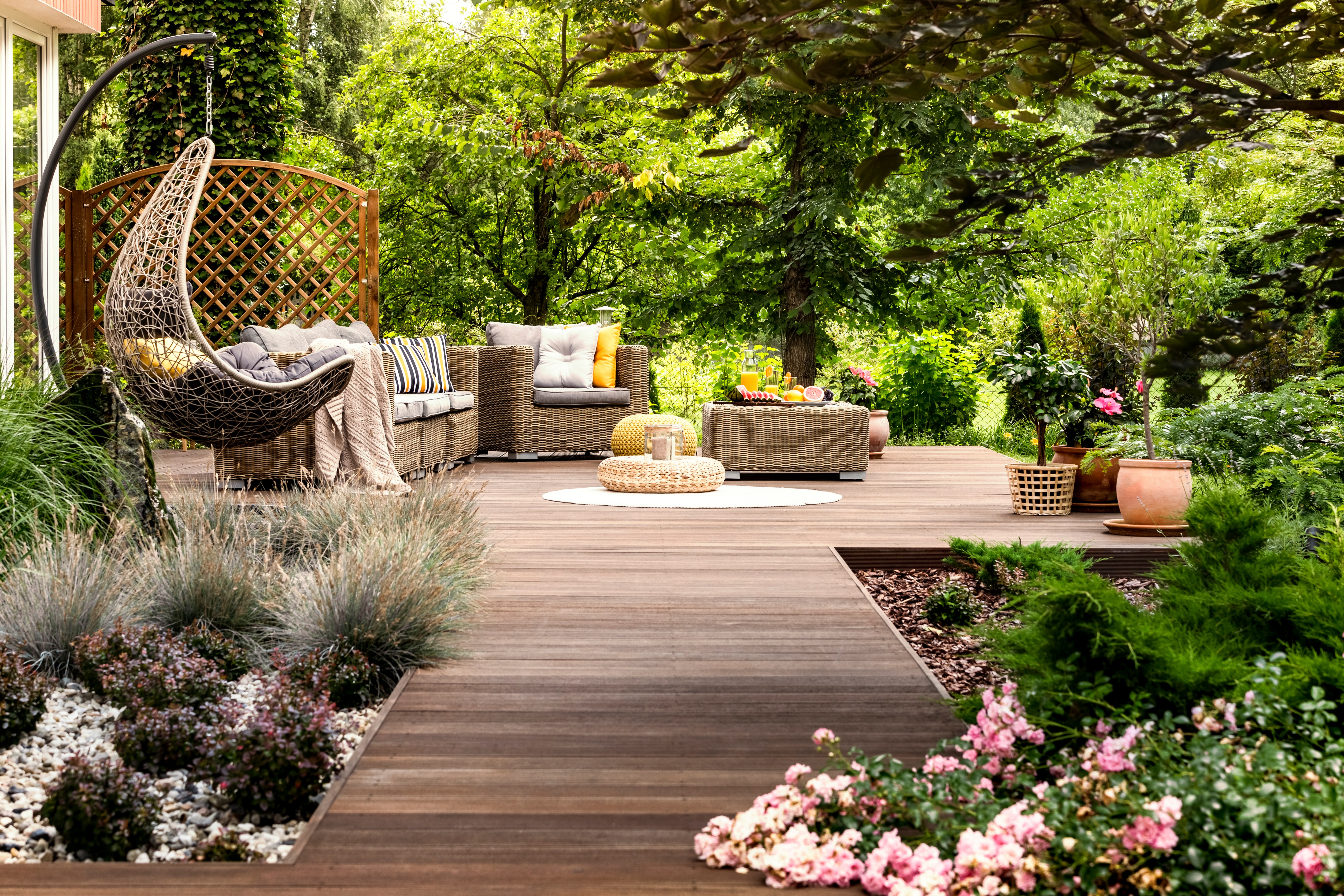 scenic outdoor landscape with urban backdrop