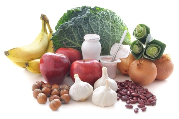 healthy gut, probiotics, fresh vegetables