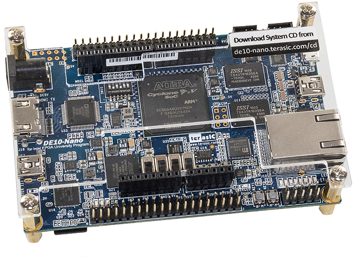 FPGA board with microprocessor hardware design