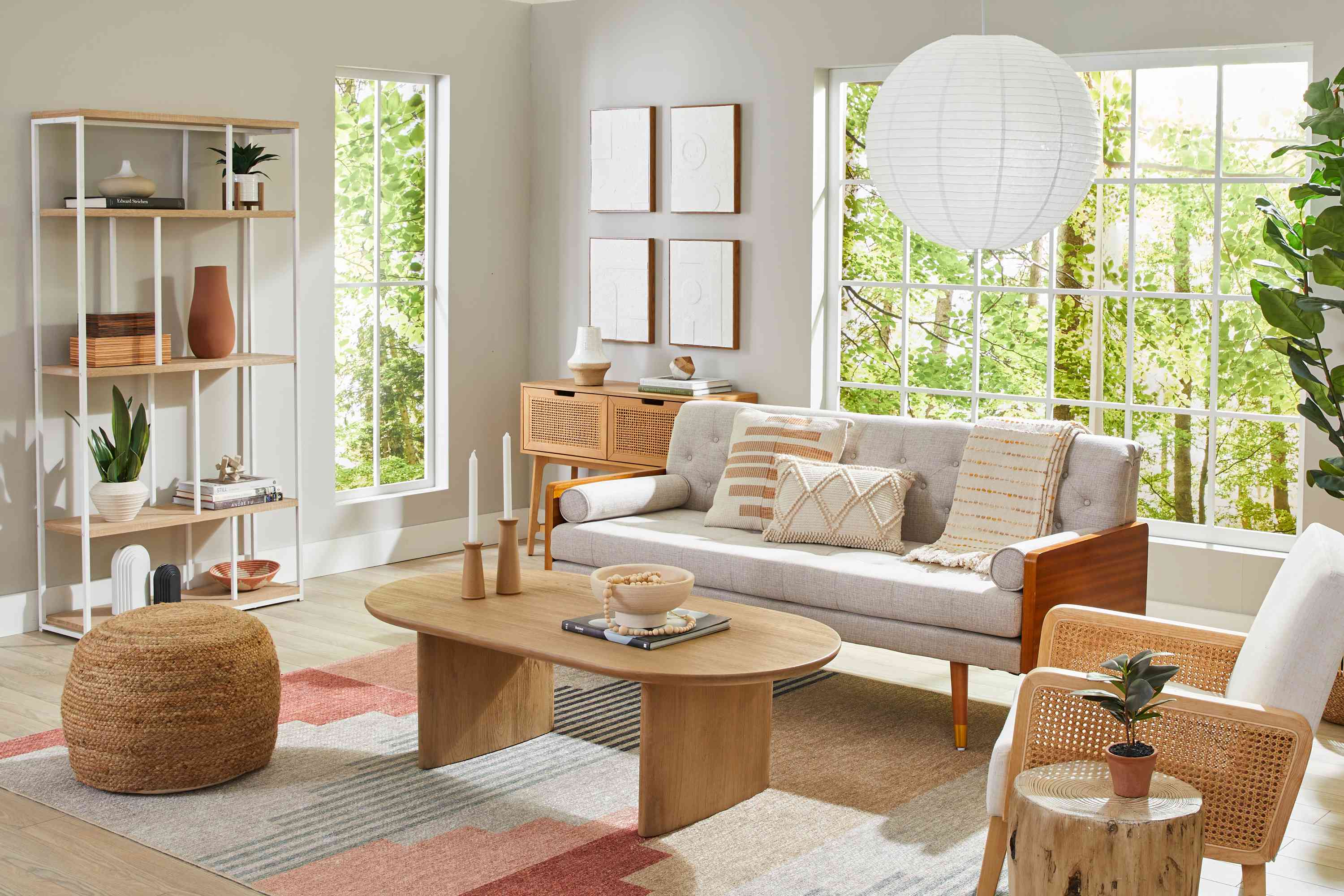 scenic minimal living space