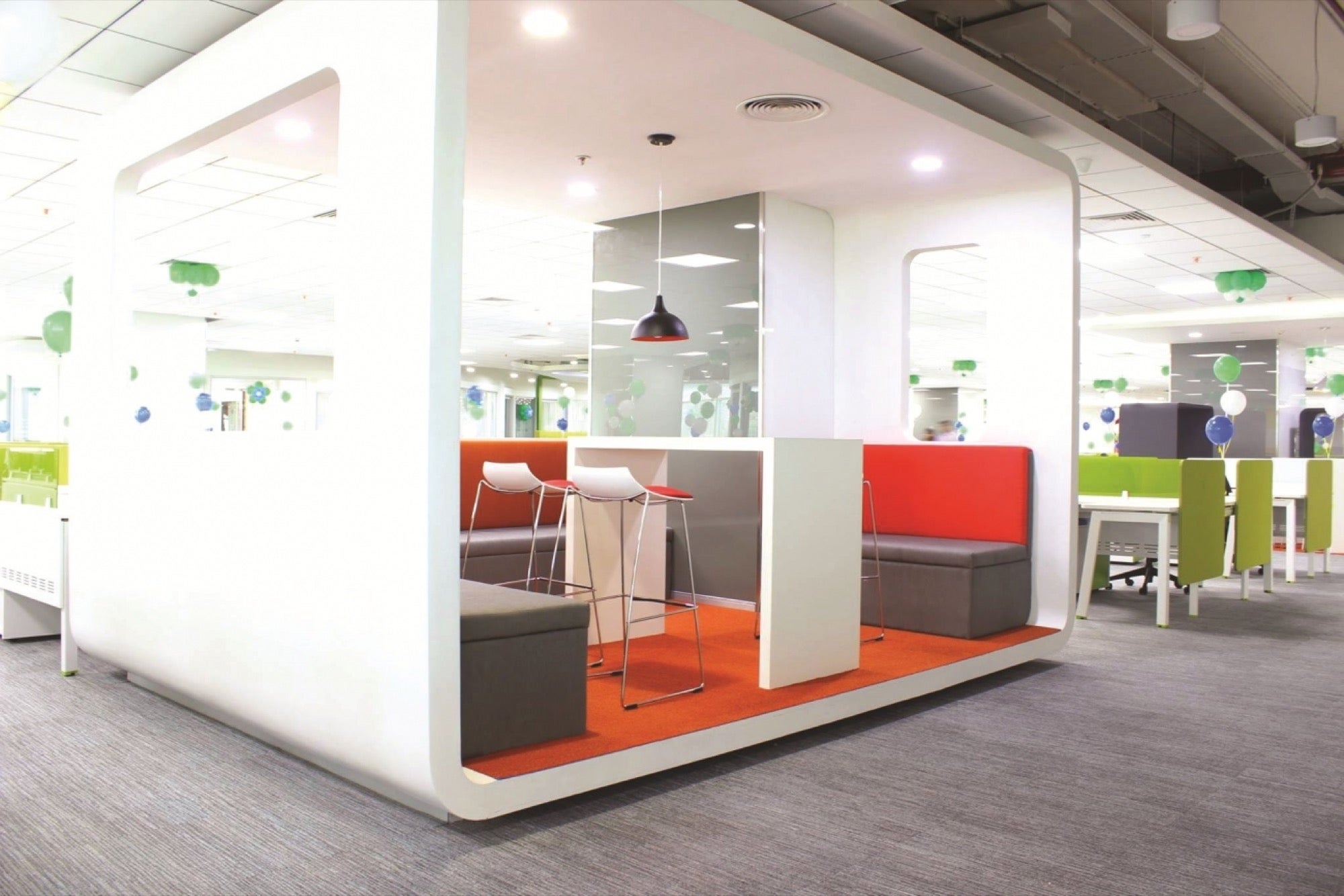 startup office environment