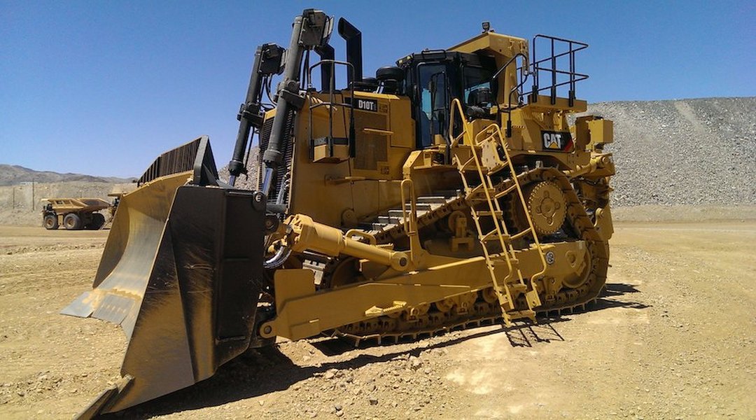 mining machinery in chilean landscape