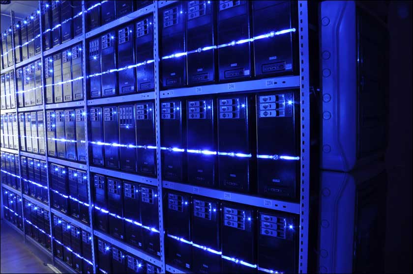scenic computer server room