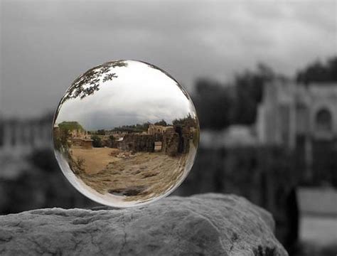 mirror reflection hand ball