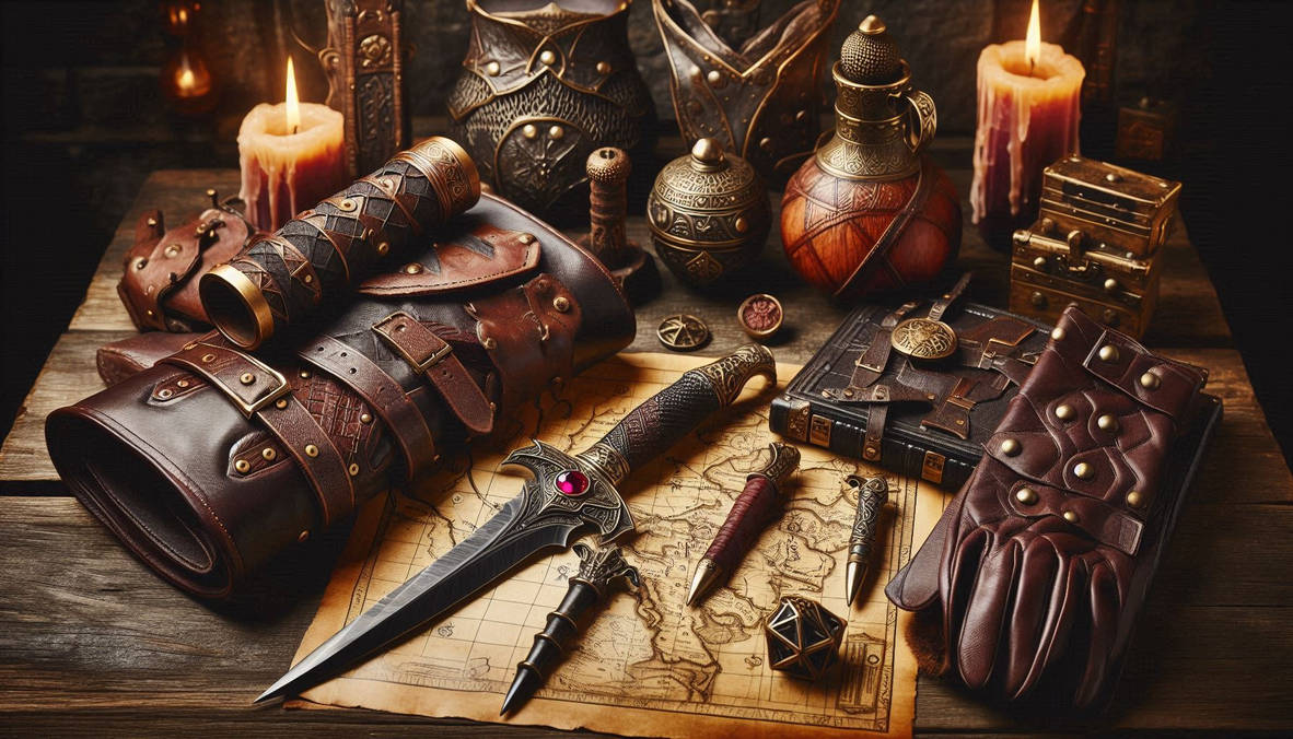 leather dungeon equipment
