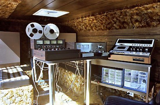 vintage photography archive studio setup